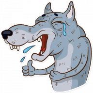 «Dear Wolf» sticker set