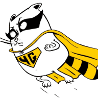 «Beeline Racoon» sticker set