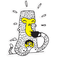 «Sad Turtle Joe» sticker set