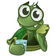 «Sad Turtle Joe» sticker set