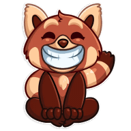 «Ricky Panda» sticker set
