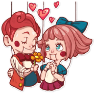 «Pull Some Strings» sticker set