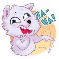 «Sturdy Dog» sticker set