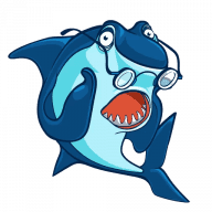 «sharks» sticker set