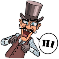 «Professor Fate» sticker set