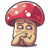 «Amanita» sticker set
