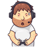 «gavgavgav» sticker set