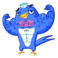 «Hello, Sailor» sticker set