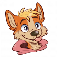 «Ticky the Fox» sticker set