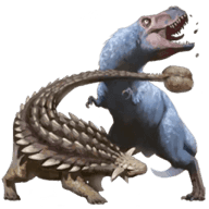 «Downer Dinos» sticker set